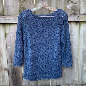Woven sweater sz. S